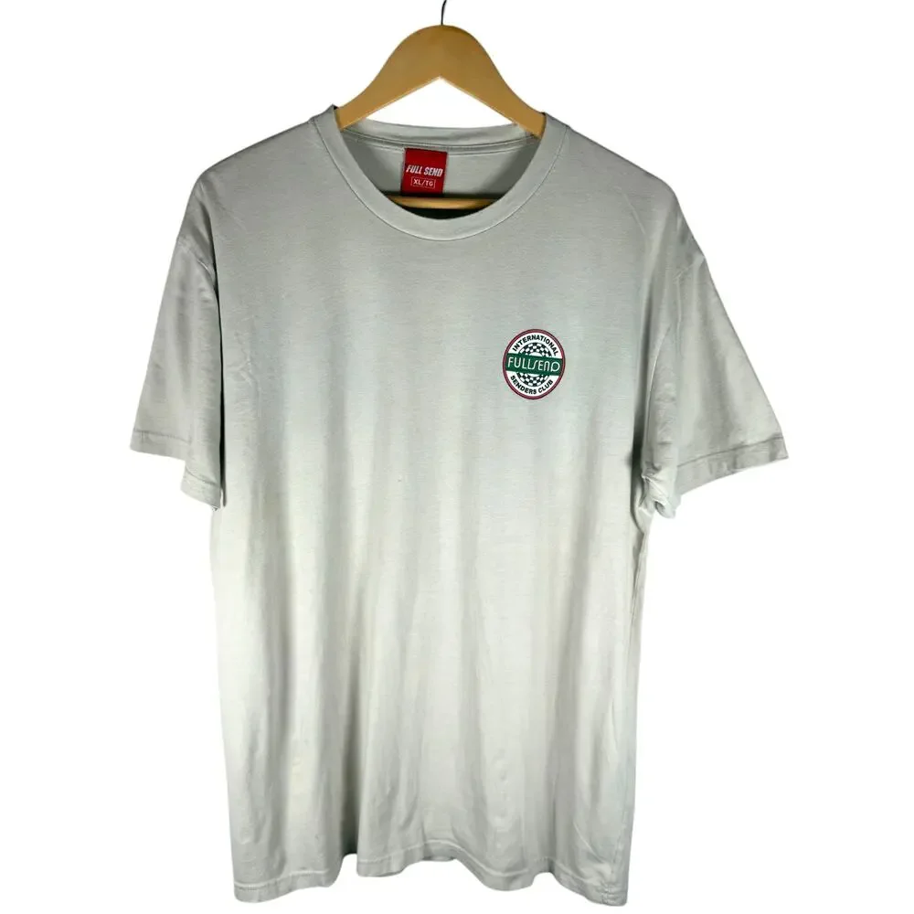 Full Send International Senders Club T-shirt Men’s XL - Punk Streetwear Skater - Picture 2 of 11